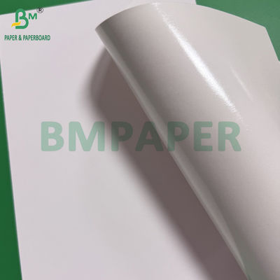 Bảng giấy thực phẩm đông lạnh 275gm Bảng giấy trắng với lớp phủ PE bóng 15g chống ẩm