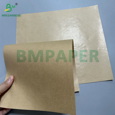 60gm 70gm 70x 100cm Màu nâu phủ 1 mặt giấy kraft có ruột cho túi bọc thực phẩm