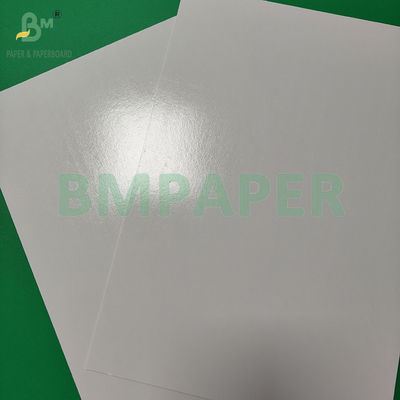 300+15gm Glossy Pe phủ lớp thực phẩm giấy trắng đóng gói sản phẩm đông lạnh
