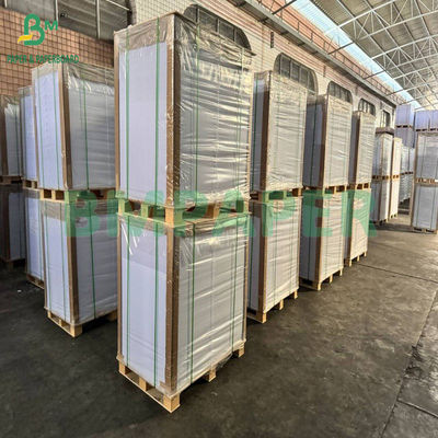 300+15gm Glossy Pe phủ lớp thực phẩm giấy trắng đóng gói sản phẩm đông lạnh