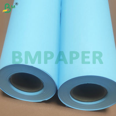 2 inch Core Size Clear Image Double Side Blue Plotter giấy cuộn