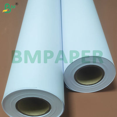 2 inch Core Size 80gsm Bạch CAD Plotter giấy cuộn để in