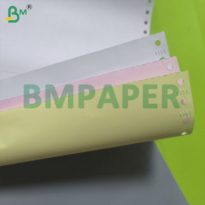Carbonless Self Copy Paper Roll 60gsm Màu trắng CB Màu CFB CF 594mm