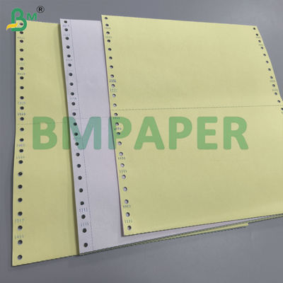 Carbonless Self Copy Paper Roll 60gsm Màu trắng CB Màu CFB CF 594mm
