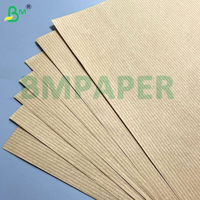 Giấy kraft màu nâu sợi mịn mịn một bên 60gm Để đóng gói đồ ăn thủ công / DIY