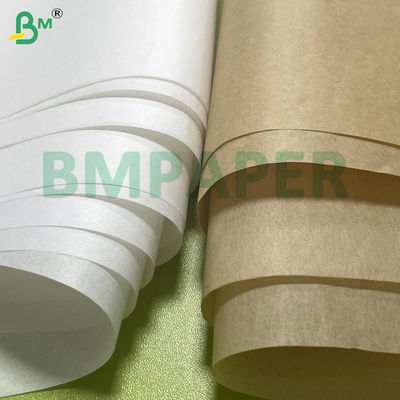 50gm 60gm Bảng giấy chống mỡ chống nhiệt cho bao bì thực phẩm béo màu nâu và trắng Kit3 Kit5 Kit7 Chống độ ẩm tái chế