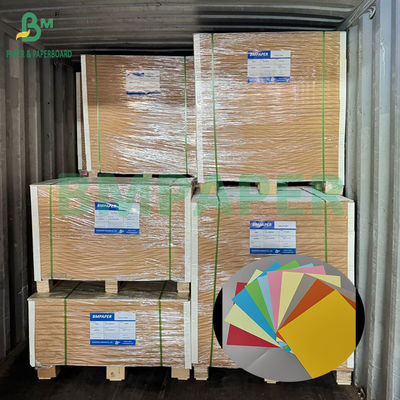 80gm 120gm Bảng giấy không phủ màu không có gỗ cho nghệ thuật Origami và ghi chú dán