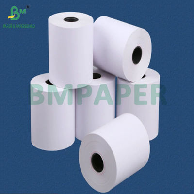 50gm 55gm 80x80mm ATM giấy nhiệt cuộn cho ngân hàng POS