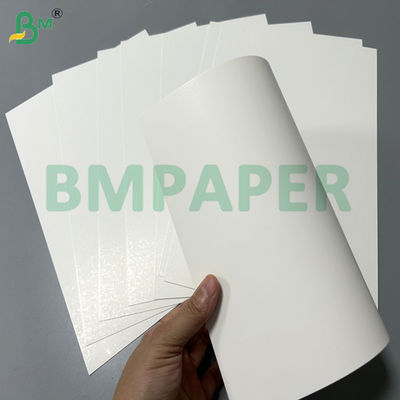 Giấy bìa cứng tráng phủ 1 mặt 250gsm 300gsm màu trắng FBB dùng cho bao bì pin 61x86cm