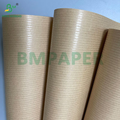Cuộn giấy kraft nâu gân sọc 40GSM 50GSM 60GSM 750MM 1000MM