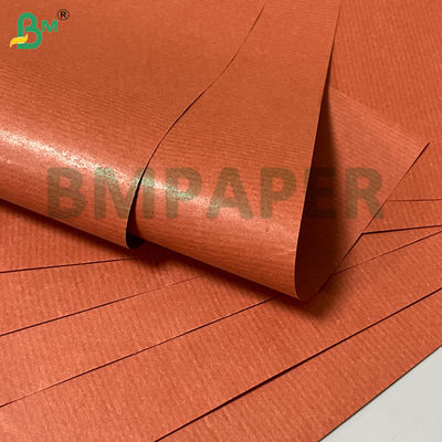 43gsm Dải giấy kraft màu đỏ linh hoạt có thể thở 750mm 800mm Để bọc quà
