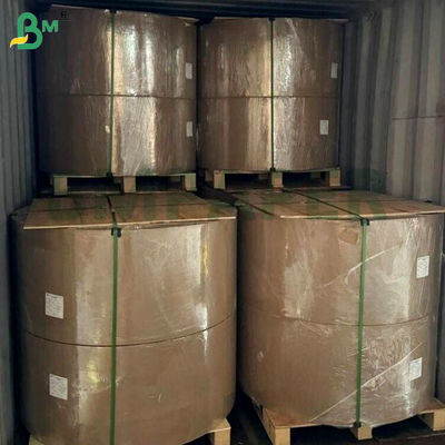 43gsm Dải giấy kraft màu đỏ linh hoạt có thể thở 750mm 800mm Để bọc quà