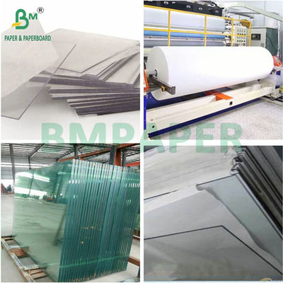 Cuộn giấy trắng siêu mỏng chống gỉ 28g 36g để xen kẽ kính PV