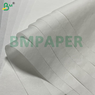 Giấy lót Glassine trắng 28gsm có độ trong suốt cao, không xơ, dùng cho gioăng công nghiệp, bảo vệ điện tử
