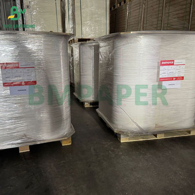 Bột gỗ tự nhiên 28grs Kraft giấy cuộn 29mm 33mm cho gói ống hút