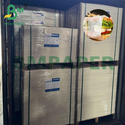 Bảng giấy chống mỡ phân hủy được tẩy trắng lớp 7 cho bao bì thức ăn nhanh