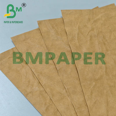 Giấy Kraft Tái Chế Rửa Sạch Kết Cấu Tự Nhiên Dạng Cuộn để Gói Quà