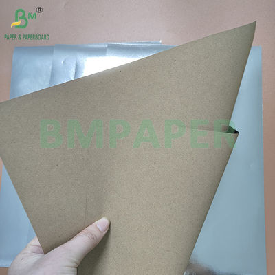 Giấy gói thực phẩm màu bạc và nâu có độ kín khí cao 70gsm dùng cho túi đựng đồ tráng miệng