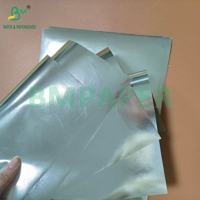 Giấy gói thực phẩm màu bạc và nâu có độ kín khí cao 70gsm dùng cho túi đựng đồ tráng miệng