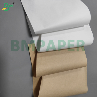 Giấy lót xen kẽ tráng kính trắng & nâu 36gsm 40gsm, chống mốc, khổ 2450mm