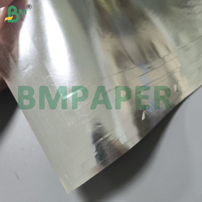 Giấy nhãn trắng và tráng kim loại chịu ẩm cho đồ uống đóng chai