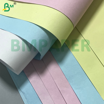 Giấy carbonless 60gsm 65gsm 8.5"X11" Trắng / Hồng / Xanh dương dùng cho hóa đơn vận chuyển, biên lai