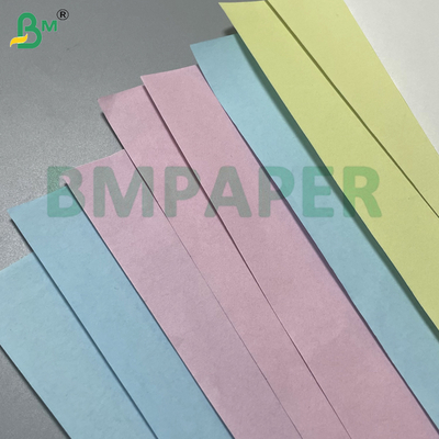 Giấy carbonless 60gsm 65gsm 8.5"X11" Trắng / Hồng / Xanh dương dùng cho hóa đơn vận chuyển, biên lai