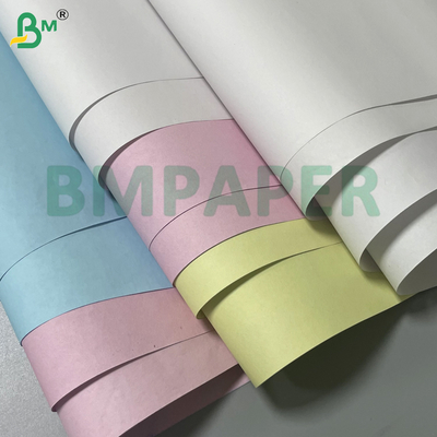 Giấy carbonless 60gsm 65gsm 8.5"X11" Trắng / Hồng / Xanh dương dùng cho hóa đơn vận chuyển, biên lai