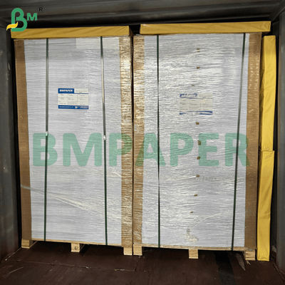 Bảng giấy gốm một mặt màu trắng để đệm bao bì