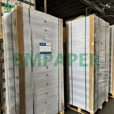 Bảng giấy gốm một mặt màu trắng để đệm bao bì