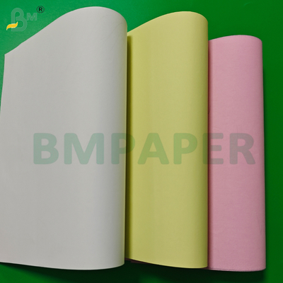 75gm 80gm Trắng Hồng Xanh Màu vàng Hình ảnh rõ ràng NCR giấy cuộn