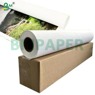 300g Inkjet Glossy Couch Paper Roll cho in đồ họa định dạng rộng 42' x 50m