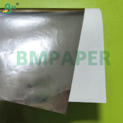 Lớp nhựa nhôm loại thực phẩm chống thấm với lưng màu trắng 70GSM
