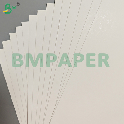350Gsm Một mặt bọc bìa giấy trắng cho hộp mỹ phẩm