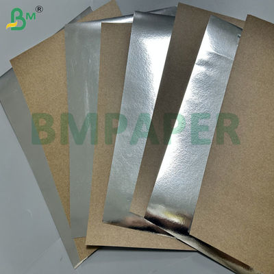 200g 250g Back Kraft Laminated Aluminium Paper To Packaging Dry Goods 70 x 100cm