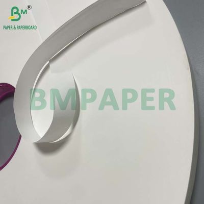 Giấy gói ống hút an toàn thực phẩm 25GSM 28GSM dạng cuộn xẻ rãnh có vân