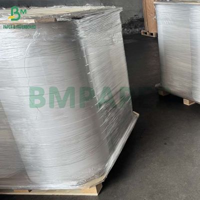 Giấy gói ống hút an toàn thực phẩm 25GSM 28GSM dạng cuộn xẻ rãnh có vân