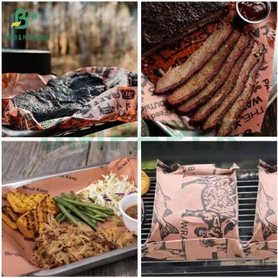 Chống nhiệt 65gr 70gr Màu hồng nâu trắng tủ đông giấy làm thịt