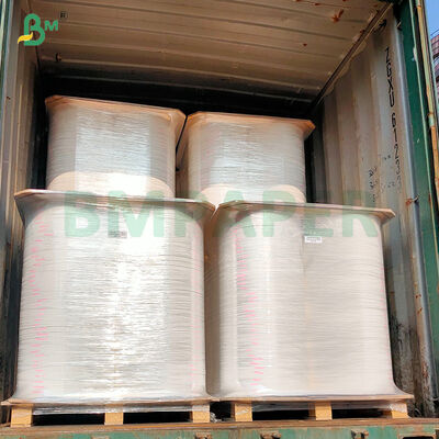 Biodegradable 24gsm 28gsm  Straw / Toothpick Wrapping Paper Roll 5000 - 6000m 

