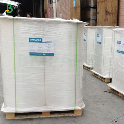 Biodegradable 24gsm 28gsm  Straw / Toothpick Wrapping Paper Roll 5000 - 6000m 
