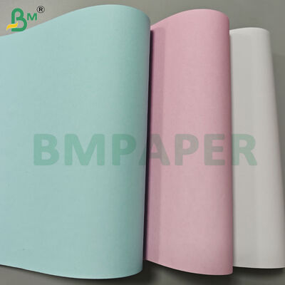 Black Blue Image Carbonless Copy Paper Featuring Smooth And Flat Surface Suitable For Business Forms And Invoice Printing (Bản giấy sao chép không chứa cacbon có bề mặt mịn và phẳng, phù hợp với in biểu mẫu kinh doanh và in hóa đơn)