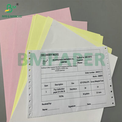 Giấy than không carbon cao cấp, độ tương phản cao, hình ảnh xanh, định lượng 48gsm và 75gsm cho bản sao rõ nét