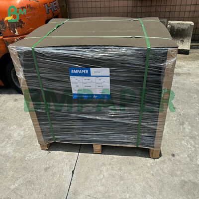 Bìa sách màu đen 1.5mm dùng để đóng sách, mặt trước đen hoàn toàn & mặt sau đen xám