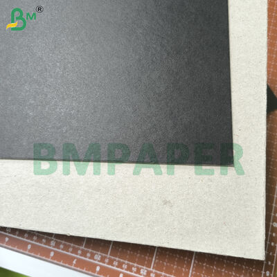 Bìa sách màu đen 1.5mm dùng để đóng sách, mặt trước đen hoàn toàn & mặt sau đen xám