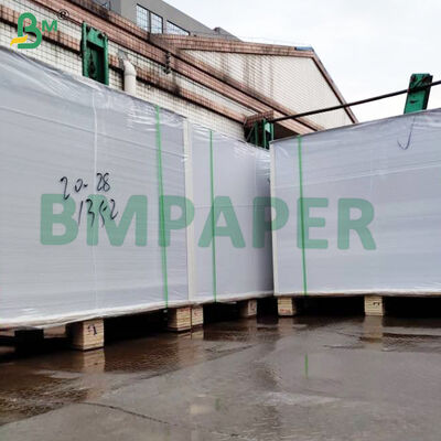 High Sheet Flatness White Paperboard For Cigarette Packaging 12pt