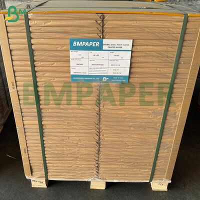 150gm giấy phủ bóng cho in cao độ sáng cao giấy nghệ thuật 46 * 65cm