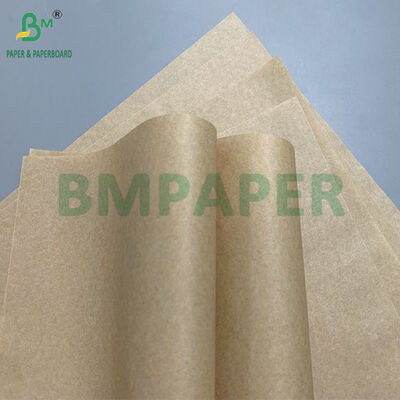 Không độc hại chống mỡ 30gm 35gm màu nâu chống mỡ giấy bánh sandwich gói cho bánh burger chip