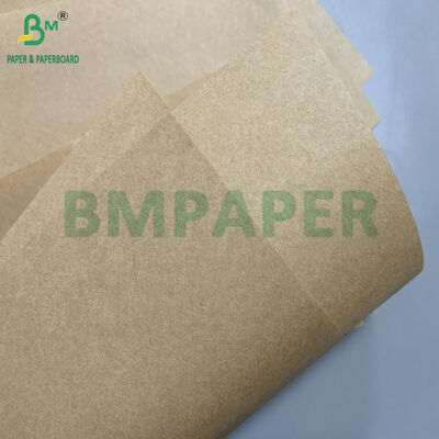 Không độc hại chống mỡ 30gm 35gm màu nâu chống mỡ giấy bánh sandwich gói cho bánh burger chip
