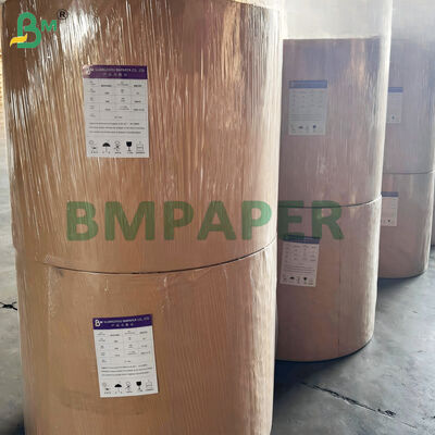 Giấy Kraft Trắng Tráng Đơn 40gsm Nguyên Sinh dùng cho Ống hút giấy & Túi mang đi