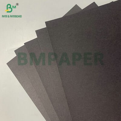 Mượt mà Matte Finish Premium Trọng lượng nặng 300gsm Black Cardstock cho Laser / Inkjet Printing Posters & Photo Mounting